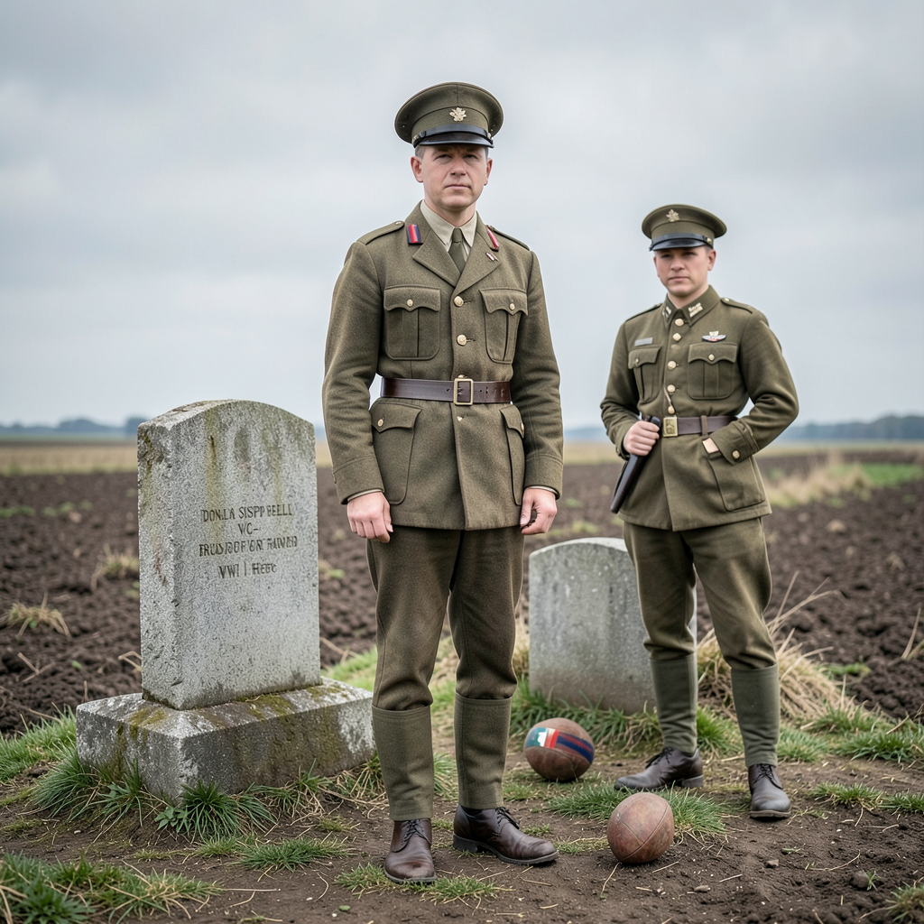New biography reveals Donald Bell VC's journey from Bradford footballer to WWI hero
